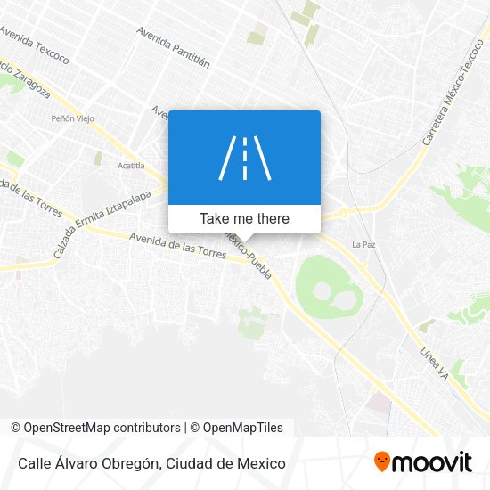 Calle Álvaro Obregón map