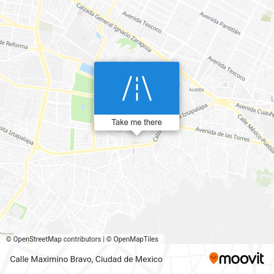 Calle Maximino Bravo map