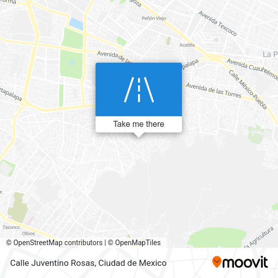 Mapa de Calle Juventino Rosas