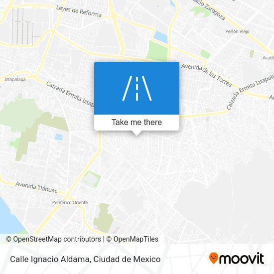 Calle Ignacio Aldama map
