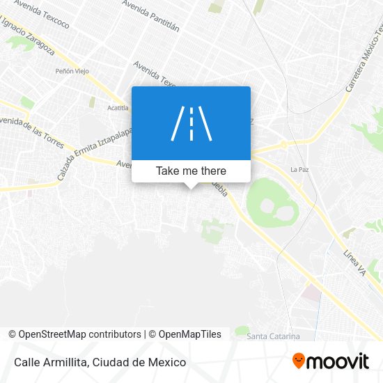 Mapa de Calle Armillita