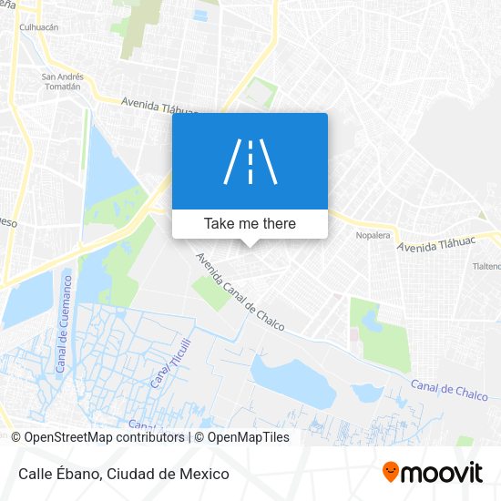 Calle Ébano map
