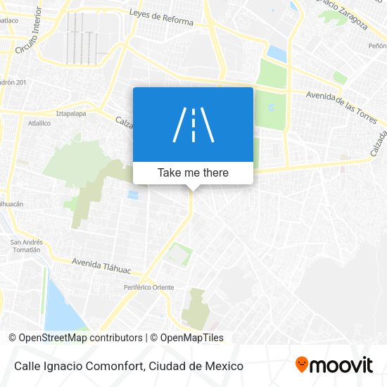 Mapa de Calle Ignacio Comonfort