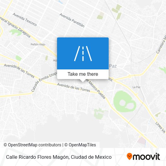 Calle Ricardo Flores Magón map
