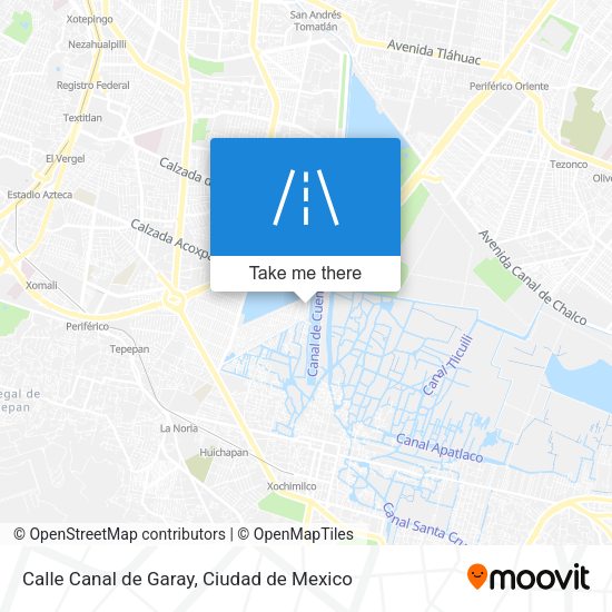 Mapa de Calle Canal de Garay