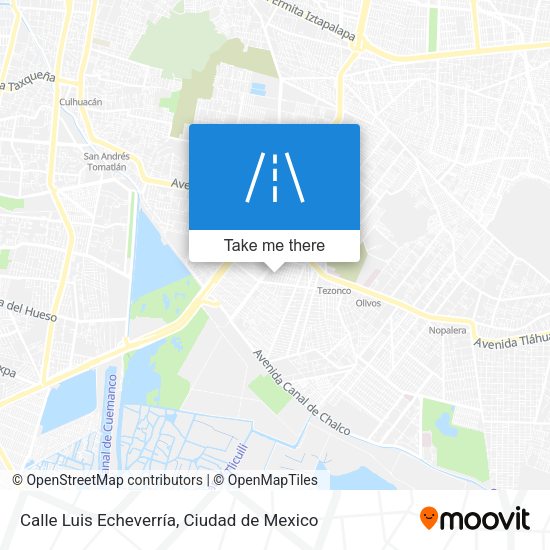 Calle Luis Echeverría map