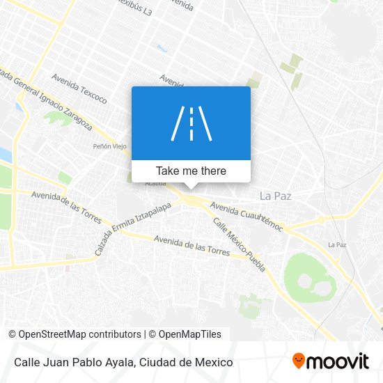 Calle Juan Pablo Ayala map