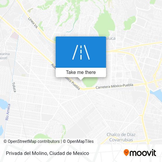 Privada del Molino map