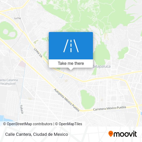 Calle Cantera map