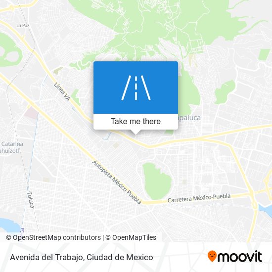 Avenida del Trabajo map