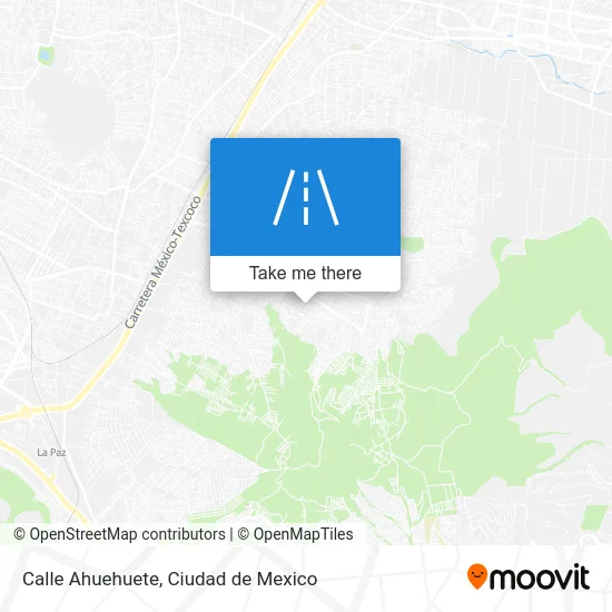 Calle Ahuehuete map