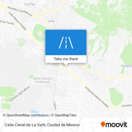 Calle Canal de La Sarh map