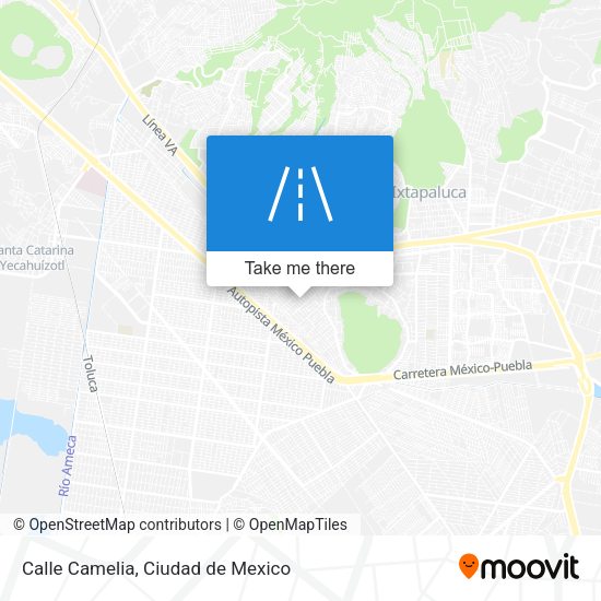Calle Camelia map