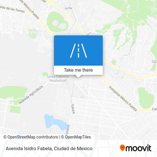 Mapa de Avenida Isidro Fabela