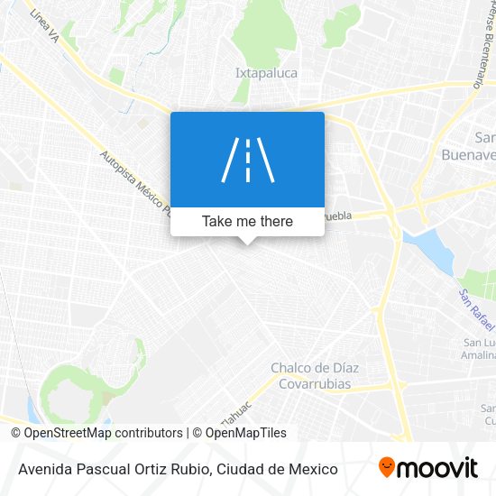 Mapa de Avenida Pascual Ortiz Rubio
