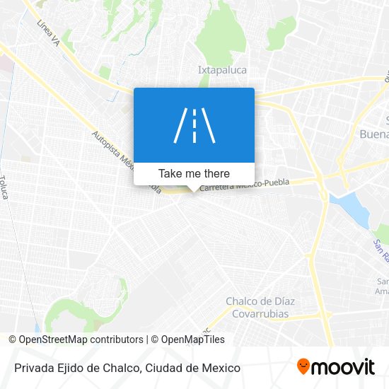 Privada Ejido de Chalco map