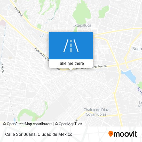Mapa de Calle Sor Juana