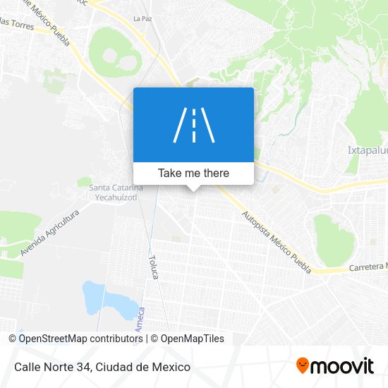 Calle Norte 34 map