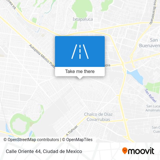 Calle Oriente 44 map