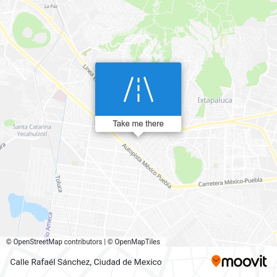 Mapa de Calle Rafaél Sánchez