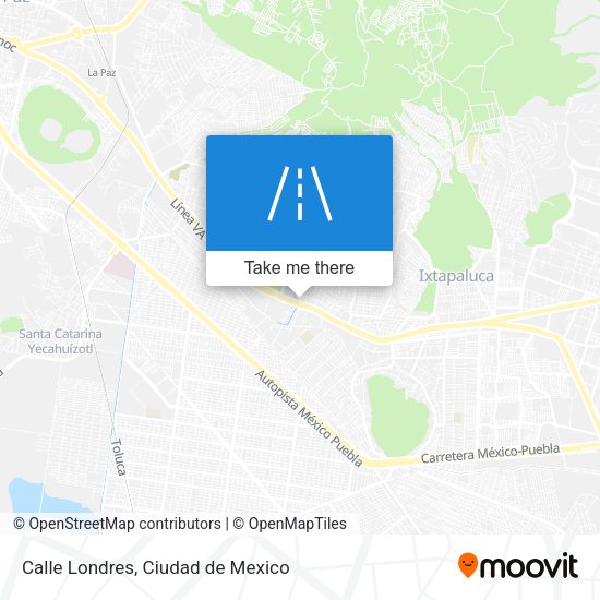Mapa de Calle Londres