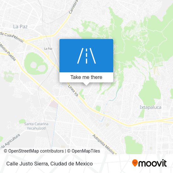 Calle Justo Sierra map