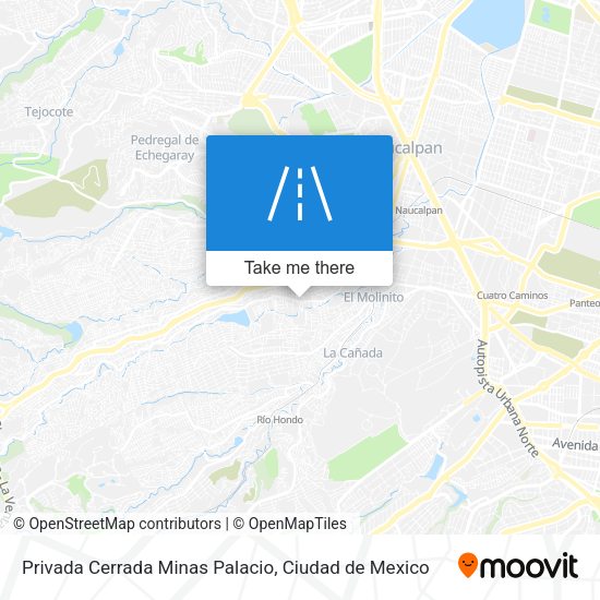 Privada Cerrada Minas Palacio map