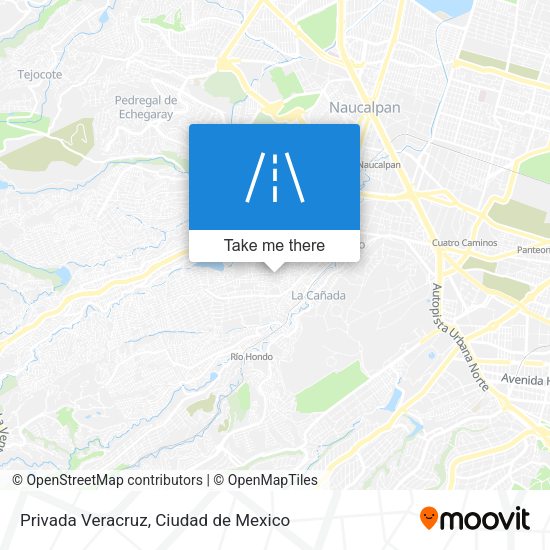 Mapa de Privada Veracruz