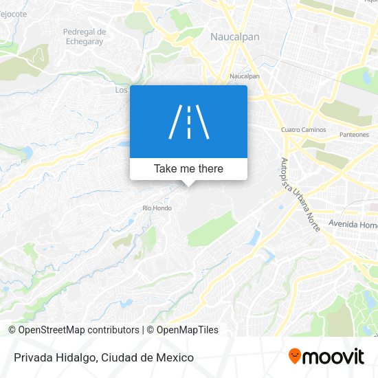 Mapa de Privada Hidalgo
