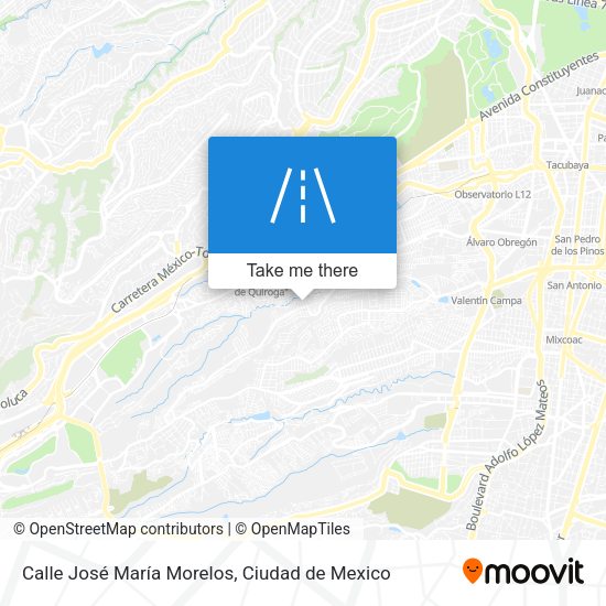 Calle José María Morelos map