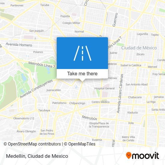 Mapa de Medellín