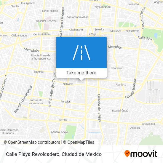 Calle Playa Revolcadero map