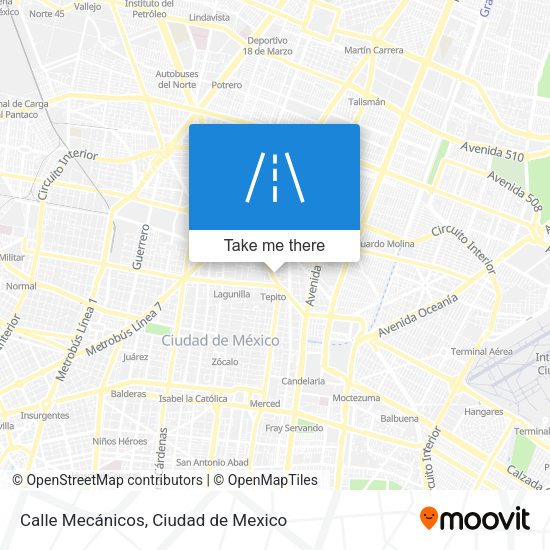 Calle Mecánicos map