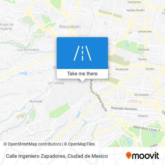 Mapa de Calle Ingeniero Zapadores