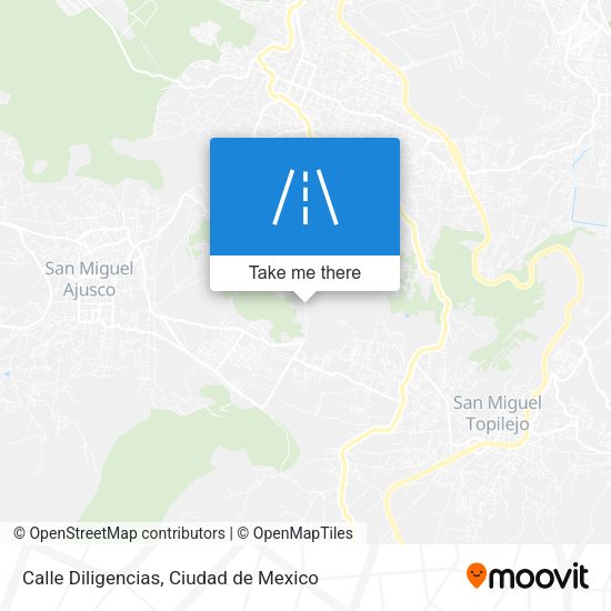 Calle Diligencias map