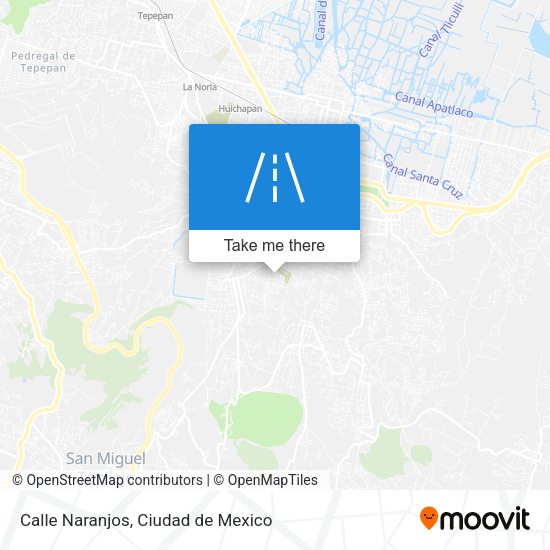 Calle Naranjos map