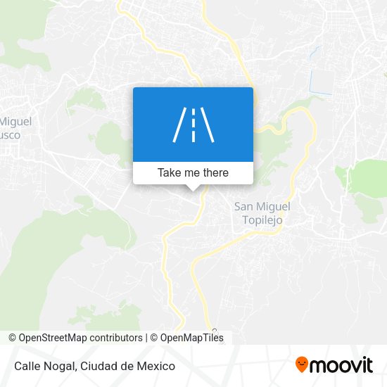 Mapa de Calle Nogal