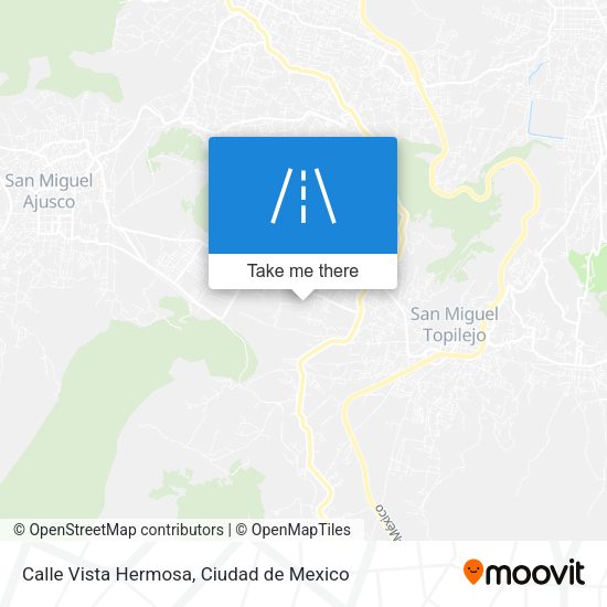 Mapa de Calle Vista Hermosa