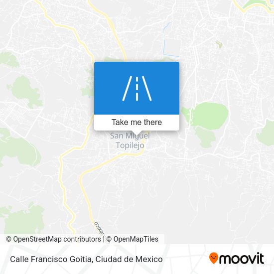 Calle Francisco Goitia map