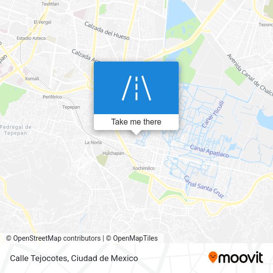 Calle Tejocotes map