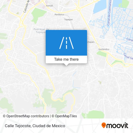 Mapa de Calle Tejocote