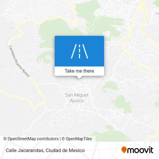 Mapa de Calle Jacarandas