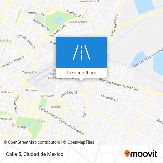 Mapa de Calle 5