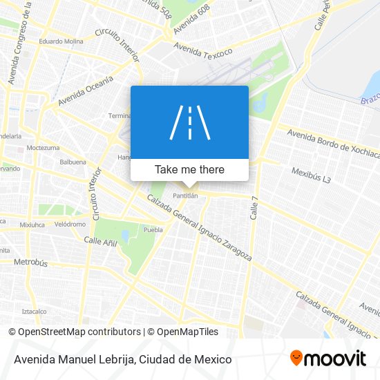 Mapa de Avenida Manuel Lebrija