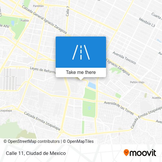Mapa de Calle 11