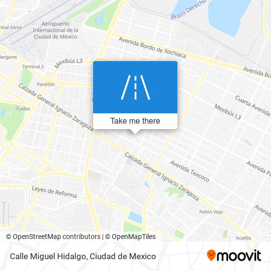 Calle Miguel Hidalgo map