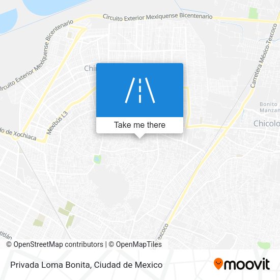 Mapa de Privada Loma Bonita