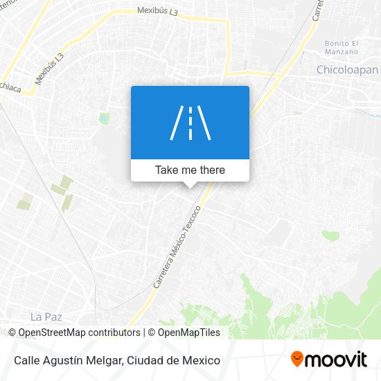 Calle Agustín Melgar map