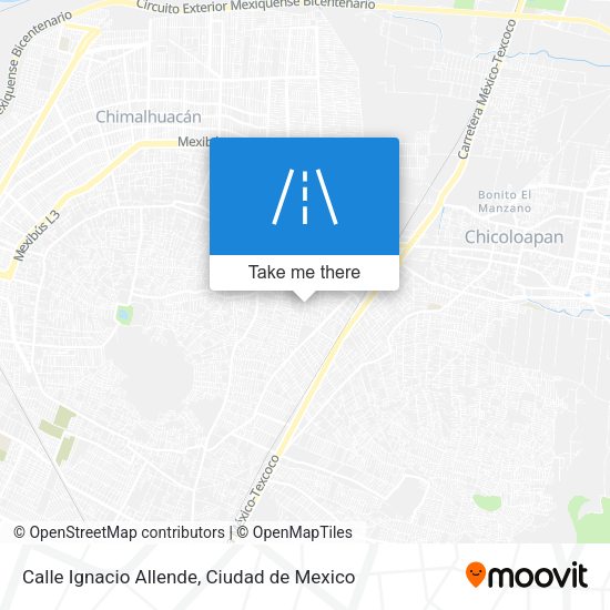 Calle Ignacio Allende map