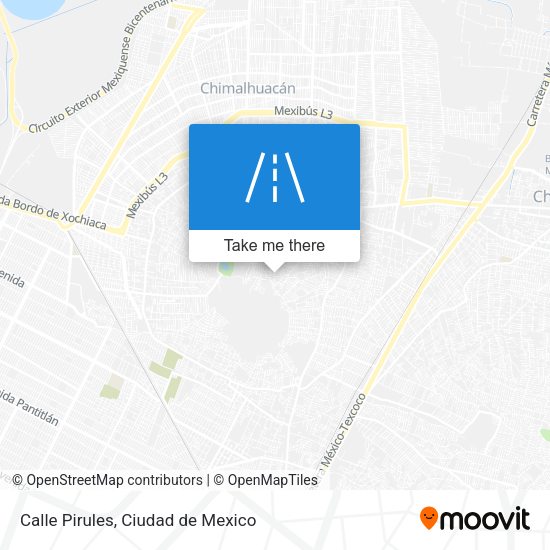 Calle Pirules map